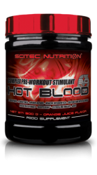 Предтренировочный комплекс NO и креатин Hot Blood 3.0 от Scitec Nutrition