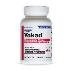 Донатор азота Yok3d от USPlabs (90 кап)